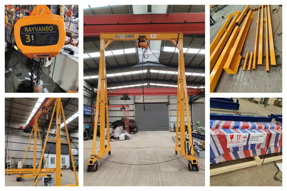 Mobile gantry crane packing1-Rayvanbo
